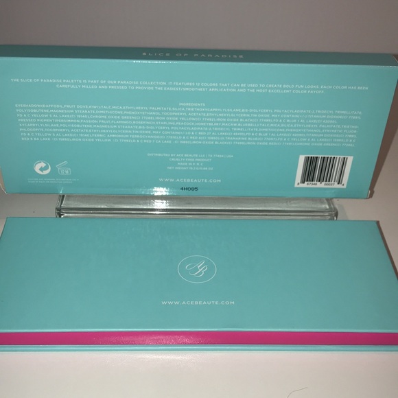 ACE BEAUTÈ Slice of Paradise Eyeshadow Palette brand new - Picture 5 of 5